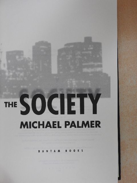 Michael Palmer - The Society [antikvár]