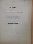 Matematika [antikvár]