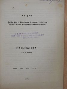 Matematika [antikvár]