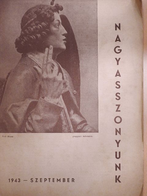 dr. Cs. Mócsy Márta - Nagyasszonyunk 1943. szeptember [antikvár]