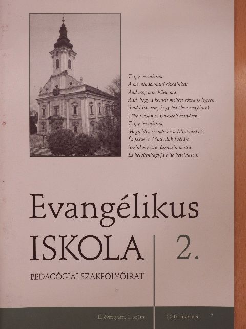 Borbáthné Bánhegyi Judit - Evangélikus Iskola 2. 2002. március [antikvár]