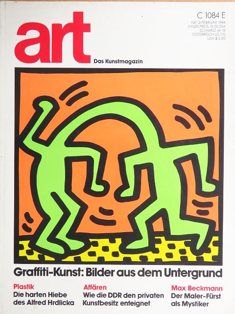 Alfred Nemeczek - art - Das Kunstmagazin Februar 1984. [antikvár]