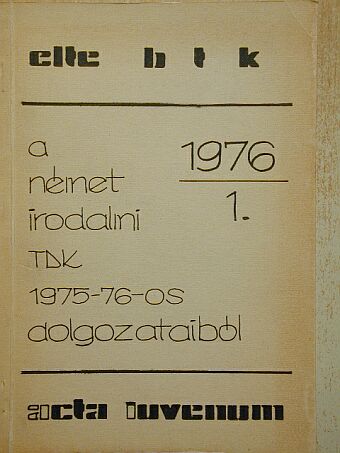 Fenyves Katalin - Acta Iuvenum [antikvár]