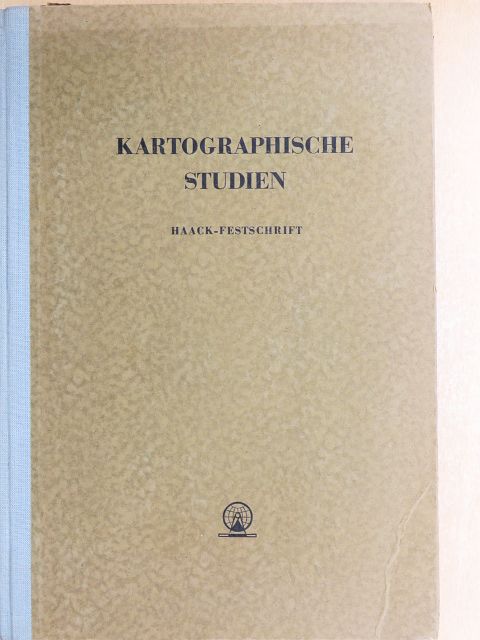Kartographische Studien [antikvár]