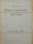 Garami László - Mérlegen a népművelők időbeosztása [antikvár]