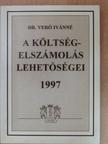 Dr. Verő Ivánné - A költségelszámolás lehetőségei [antikvár]