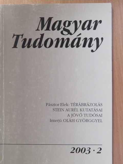 Csermely Péter - Magyar Tudomány 2003. február (dedikált példány) [antikvár]