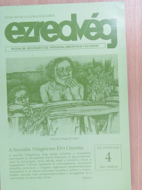Dobos Éva - Ezredvég 2003. április [antikvár]
