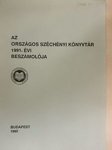 Az Országos Széchényi Könyvtár 1991. évi beszámolója [antikvár]