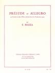 BOZZA, E. - PRÉLUDE ET ALLEGRO POUR CONTREBASSE OU TUBA UT ET PIANO