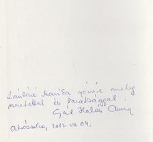 Gál Halász Anna - Széltánc ​a hegyek alján (Dedikált) [antikvár]