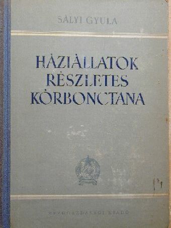 Sályi Gyula - Háziállatok részletes kórbonctana [antikvár]