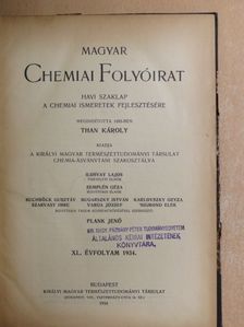 Bognár Aurél - Magyar Chemiai Folyóirat 1934-1936. január-december [antikvár]