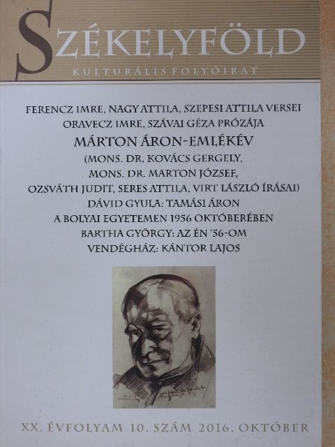 Dávid Gyula - Székelyföld 2016. október [antikvár]