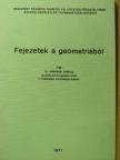 Dr. Kárteszi Ferenc - Fejezetek a geometriából [antikvár]