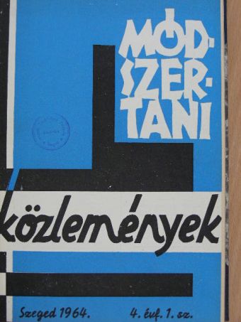 Bába Károly - Módszertani közlemények 1964. január-december [antikvár]