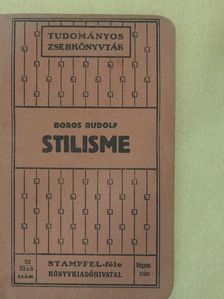 Boros Rudolf - Stilisme [antikvár]