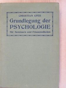 Grundlegung der Psychologie [antikvár]