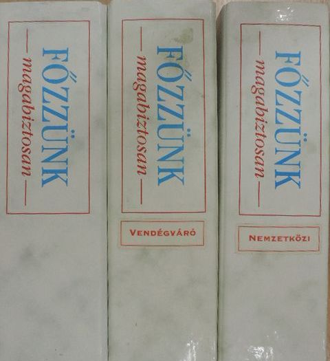 Főzzünk magabiztosan I-III. (nem teljes) [antikvár]