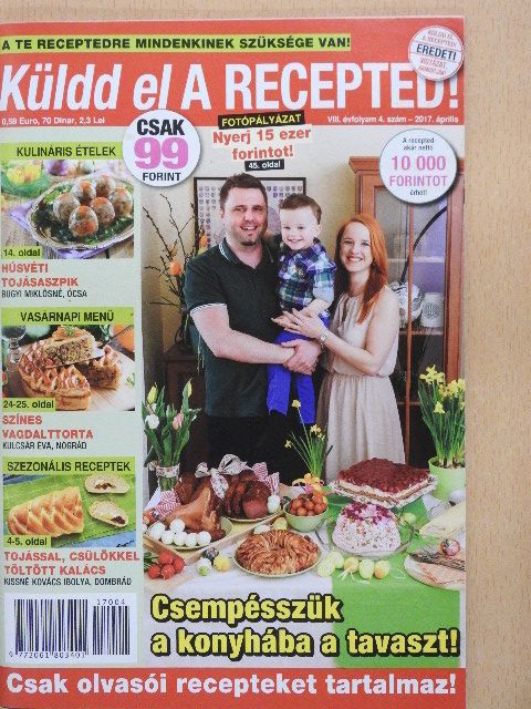 Küldd el A RECEPTED! 2017. április [antikvár]