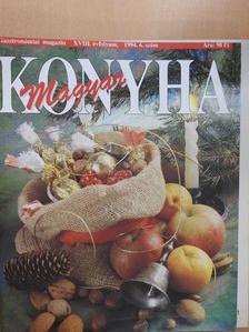 Borszéki Lászlóné - Magyar Konyha 1994-1995. (vegyes számok) (6 db) [antikvár]