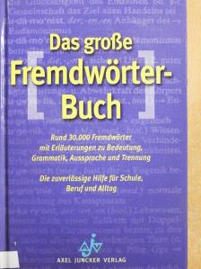Das große Fremdwörterbuch [antikvár]