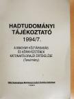 Dr. Fülöp Imre - Hadtudományi tájékoztató 1994/7. [antikvár]