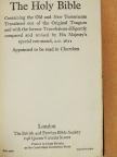 The Holy Bible [antikvár]