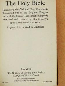 The Holy Bible [antikvár]
