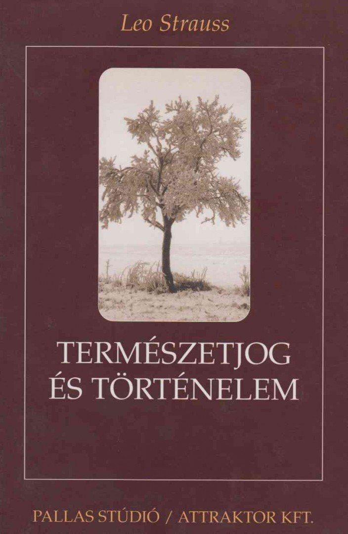 STRAUSS, LEO - Természetjog és történelem [antikvár]