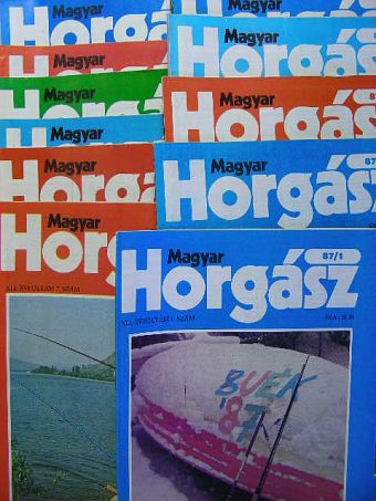 Berecz József - Magyar Horgász 1987. (nem teljes évfolyam) [antikvár]