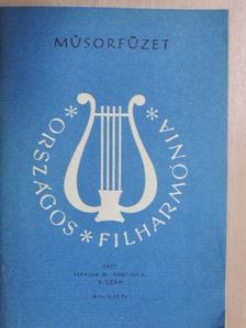 Országos Filharmónia Műsorfüzet 1977/9. [antikvár]