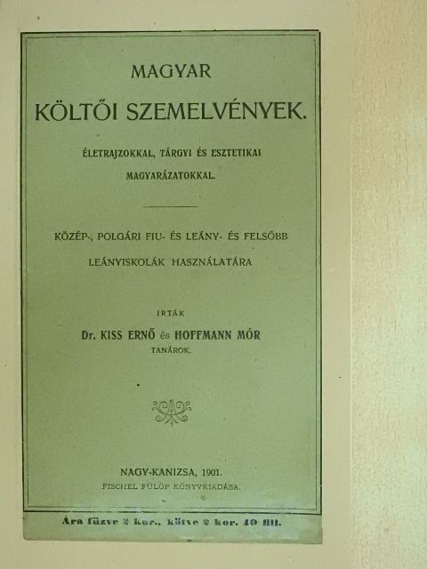 Bacsányi János - Magyar költői szemelvények [antikvár]