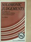Jon Elster - Solomonic Judgements [antikvár]