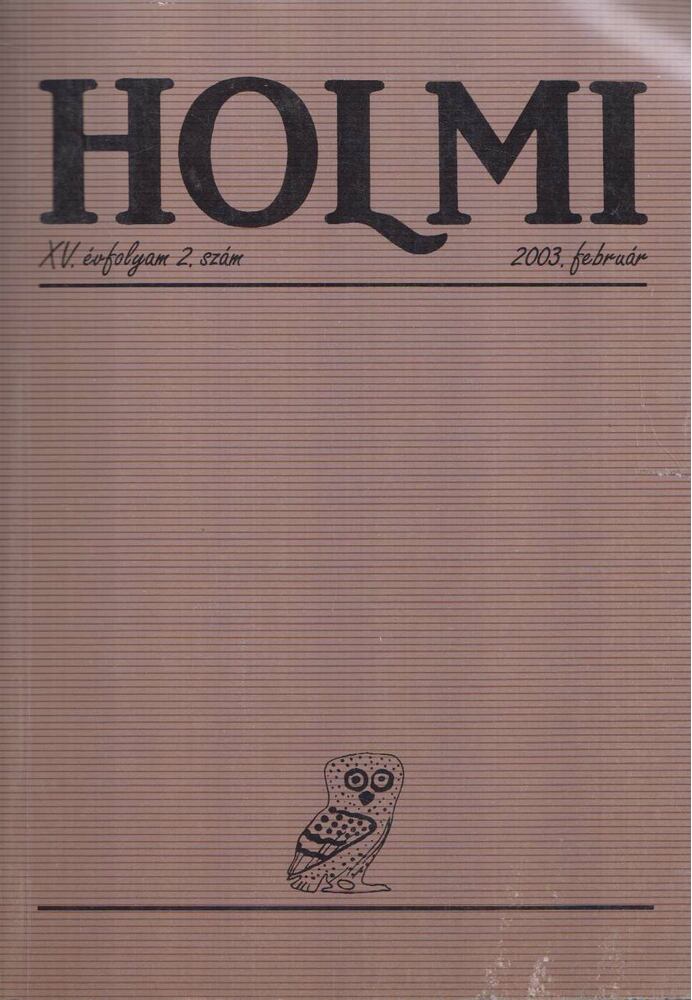 Réz Pál - HOLMI 2003. február [antikvár]