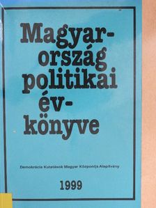 Ágh Attila - Magyarország politikai évkönyve 1999 [antikvár]