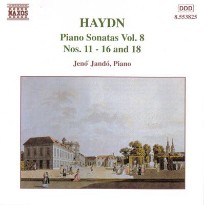 Haydn - PIANO SONATAS VOL.8 - HOB.XVI: 2,3,6,12-14,18 CD JANDÓ JENŐ