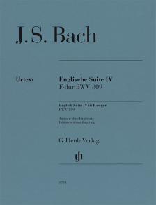 J. S. Bach - ENGLISCHE SUITE IV F-DUR BWV 809