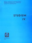 Bárdi Ida - Studium IV. [antikvár]