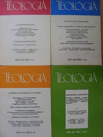 Aszalós János - Teológia 1991/1-4. [antikvár]