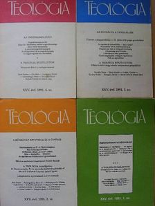 Aszalós János - Teológia 1991/1-4. [antikvár]