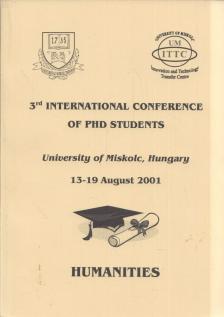 Lehoczky László, Kalmár László - 3rd International Conference  of PDH Students: Humanities [antikvár]
