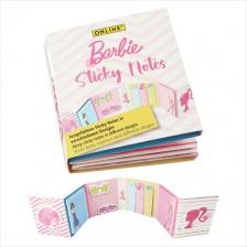 P0130 - 1369 - Jegyzettömb Online Barbie oldaljelölővel 6 db-os klt.-ben