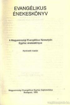 Evangélikus énekeskönyv [antikvár]