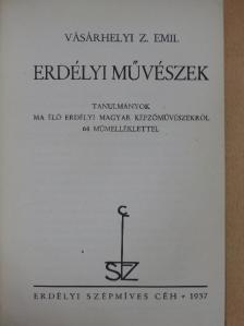 Vásárhelyi Z. Emil - Erdélyi művészek [antikvár]