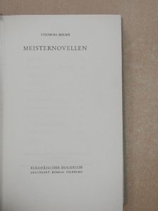 Thomas Mann - Meisternovellen [antikvár]