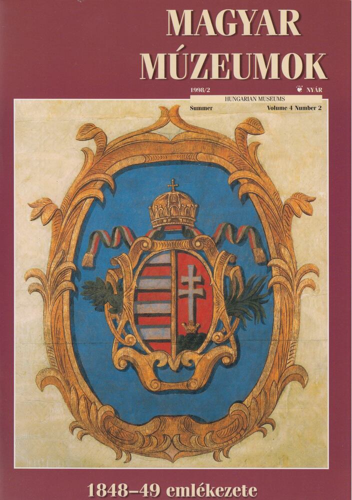 ÉRI ISTVÁN - Magyar Múzeumok 1998/2. [antikvár]