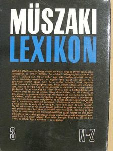 Balaton Jenő - Műszaki lexikon 3. [antikvár]