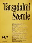 Ania Van Den Meerkrok-Paszkowska - Társadalmi Szemle 1995. július [antikvár]