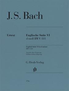 J. S. Bach - ENGLISCHE SUITE VI d-MOLL BWV 811